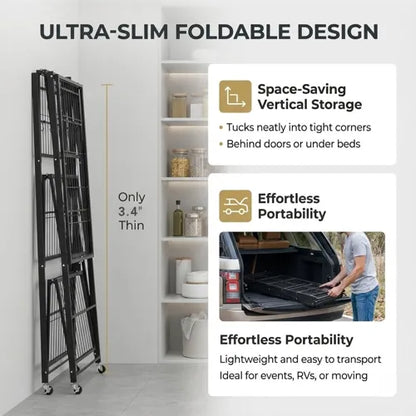 No Tools Required! Convenient 360° Rotating Shelf for Any Room